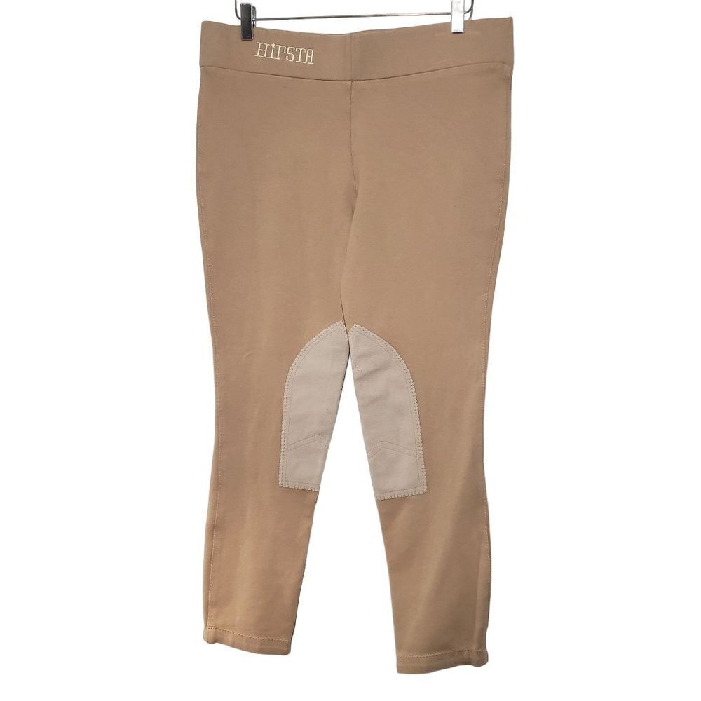 Dublin Hipsta Breeches Equestrian Riding Pants Cotton Stretch Tan Womens 32